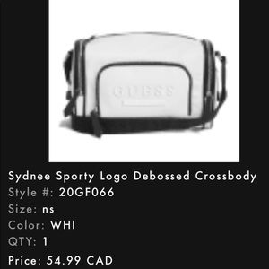 Guess Logo crossbody